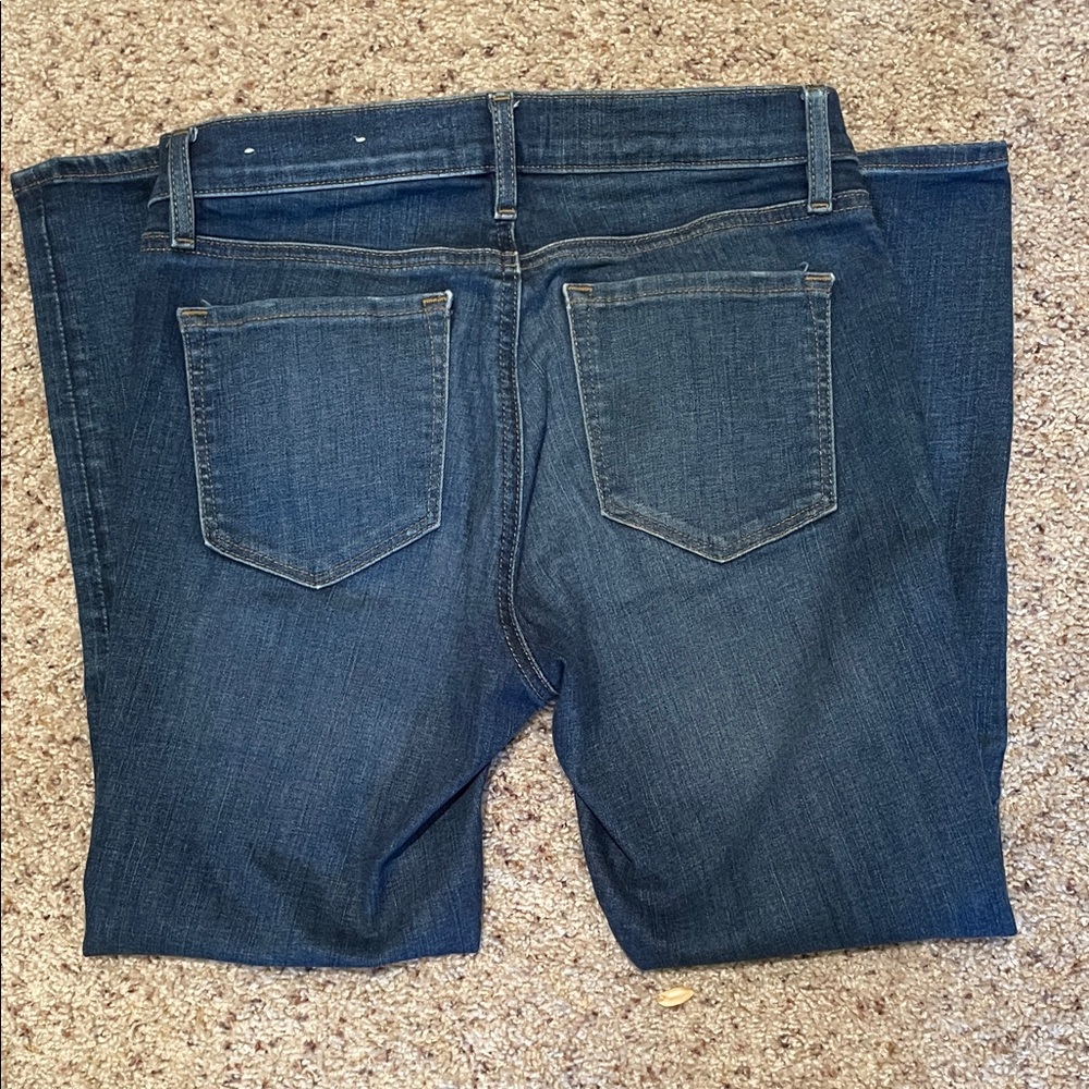 LOFT Dark Blue Skinny Jeans - Picture 5 of 6